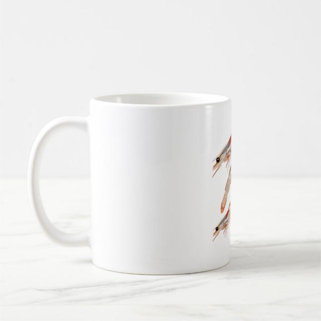 S ist für Shrimp Kaffeetasse (Links)
