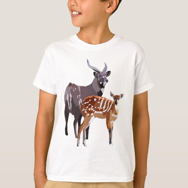 S ist für Sitatunga T-Shirt (Vorderseite)