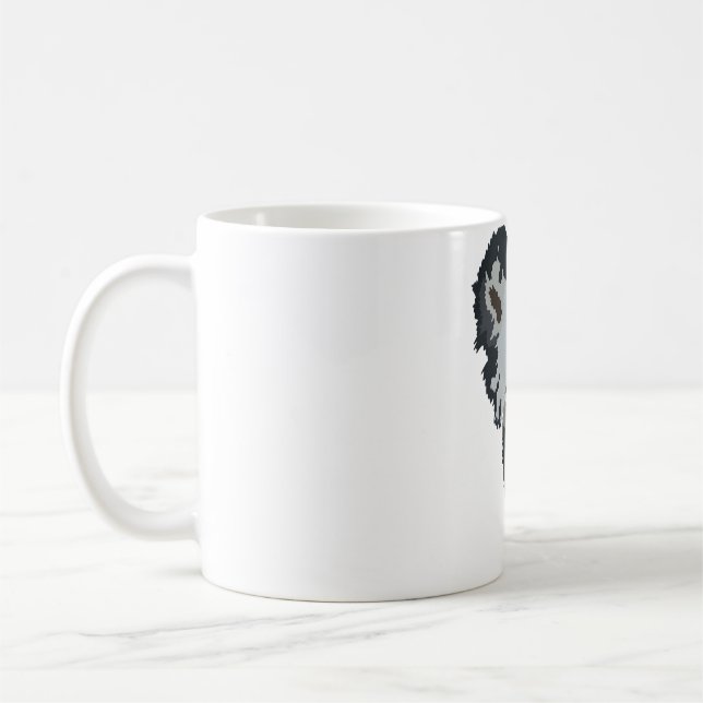 S ist für Skunk Kaffeetasse (Links)