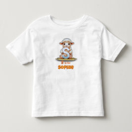 S ist für Sophie - Personalisiertes Kinder-Shirt Kleinkind T-shirt