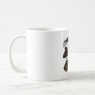 S ist für Spider Monkey Kaffeetasse