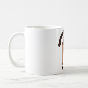 S ist für Zackenpalmenzivette Kaffeetasse