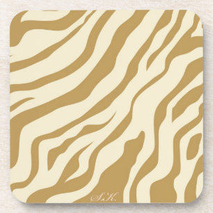 S.K.: Zebra Fever Cork Untersetzer
