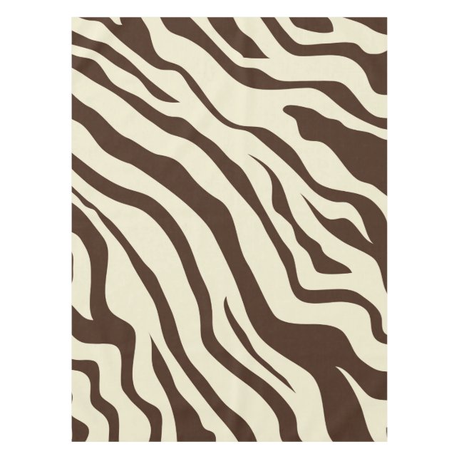 S.K. Zebra Fieber Tischtuch Tischdecke (Vorderseite)
