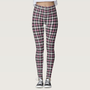 S-Leggings der rosa karierten Frauen '' Leggings