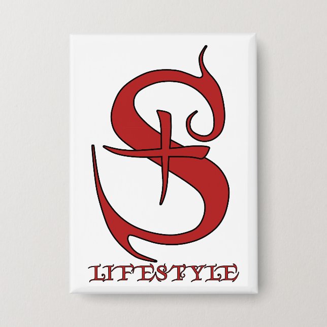 S+ Lifestyle Pin Button (Vorderseite)