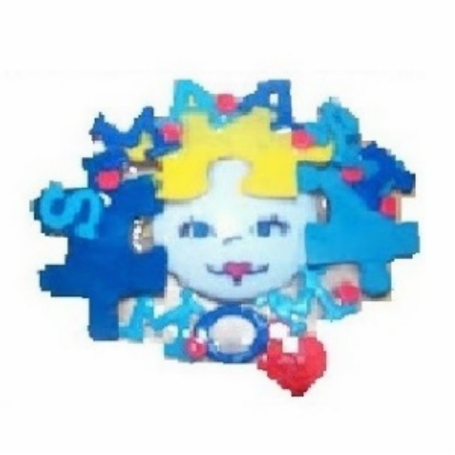 S.M.A.A.R.T.Mom Skulptur Freistehende Fotoskulptur (Vorne)