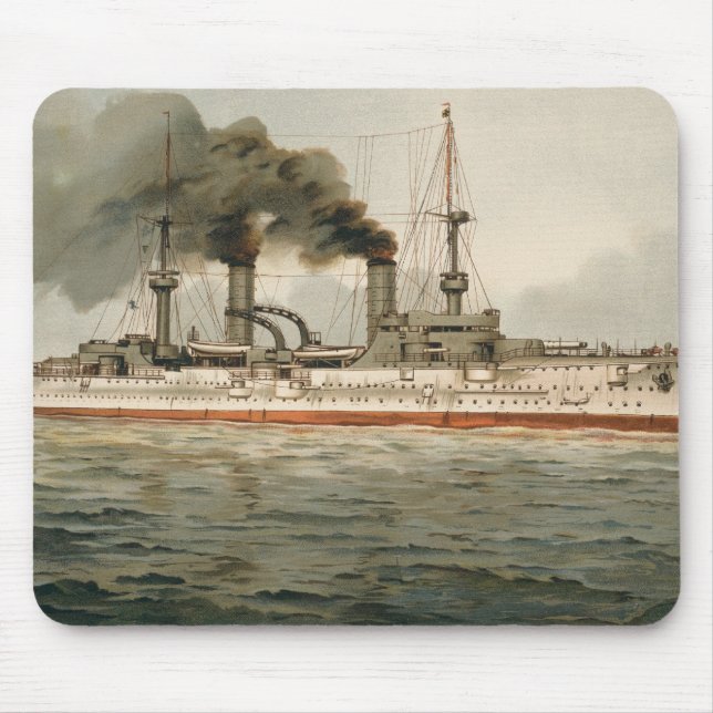 S.M. Grosse Kreuzer "Furst Bismarck" (H.M. Great C Mousepad (Vorne)