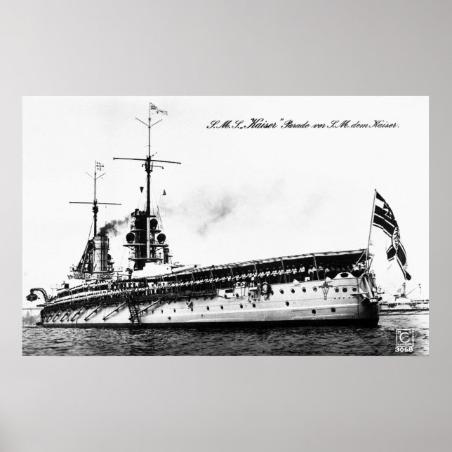 S.M.S. Kaiser Poster (Vorne)