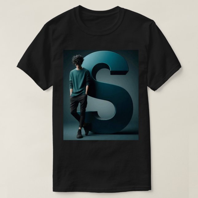 S man Hauptstadt Tshirt (Design vorne)