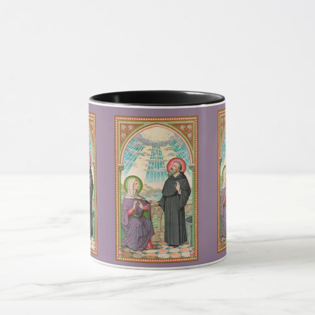 S. Monica und Augustine in Ostia (SAU 047) Tasse (Zentrum)