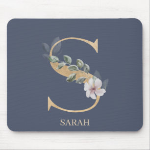 S Monogram Personalisierte Maus Pad Mousepad