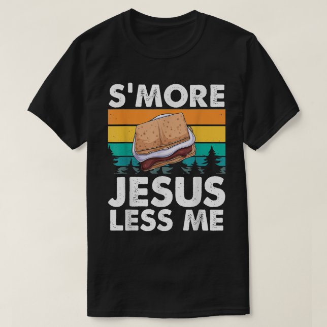 S more Jesus - Christentum Lover Jesus Lehren T-Shirt (Design vorne)