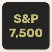 S&P 7.500 Level Aktienmarktindex-Feier