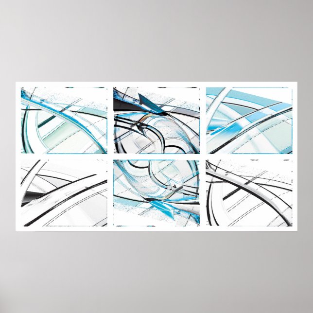 S-p-a-c-e-s W Poster (Vorne)