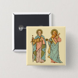 S. Paul und Peter, Apostel (RLS 13 & 14) Button