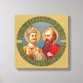 S. Peter und Paul, Apostel (JMAS 01) Leinwanddruck