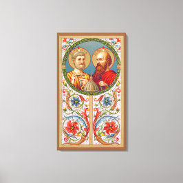 S. Peter und Paul, Apostel (JMAS 01) Leinwanddruck
