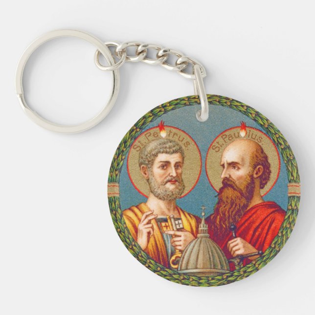 S. Peter und Paul, Apostel (JMAS 01) Schlüsselanhänger (Vorderseite)