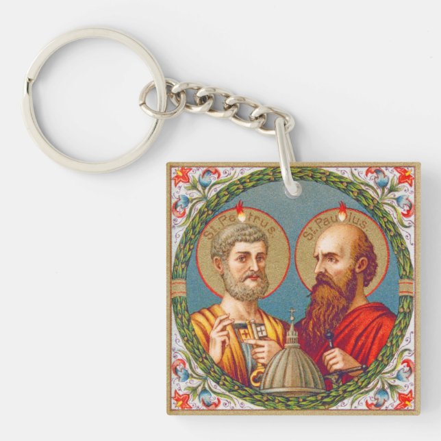 S. Peter und Paul, Apostel (JMAS 01) Schlüsselanhänger (Vorderseite)