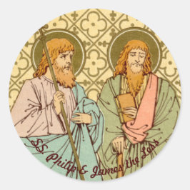 S. Philip & James the Less (RLS 15) Runder Aufkleber