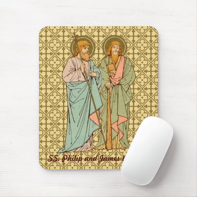 S. Philip & James the Less (RLS 15, Style 2) Mousepad (Mit Mouse)