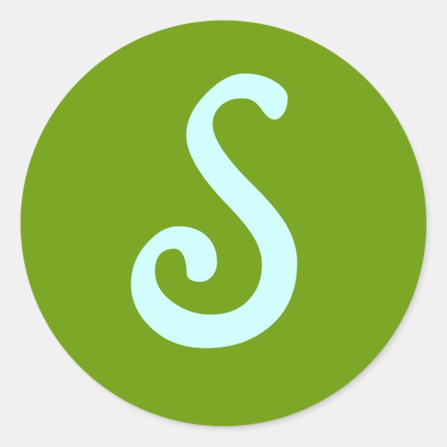 S RUNDER AUFKLEBER (Vorderseite)