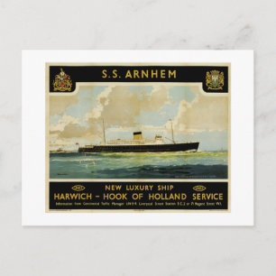 S.S. Arnhem - Luxusliner - Holland Postkarte