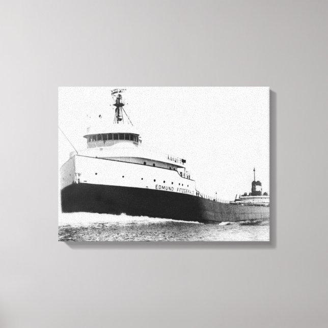 S.S. Edmund Fitzgerald Leinwanddruck (Vorderseite)