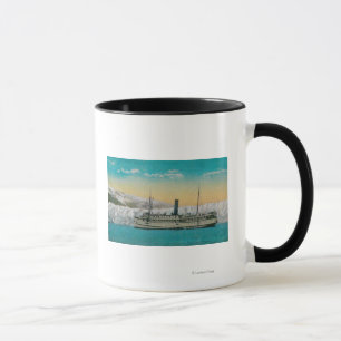 S.S. Jefferson an Taku Gletscher, Alaska Tasse