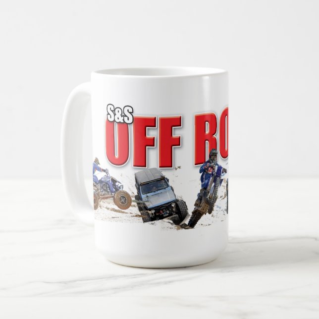S&S Off Road Magazine Coffee Mug (Devant gauche)