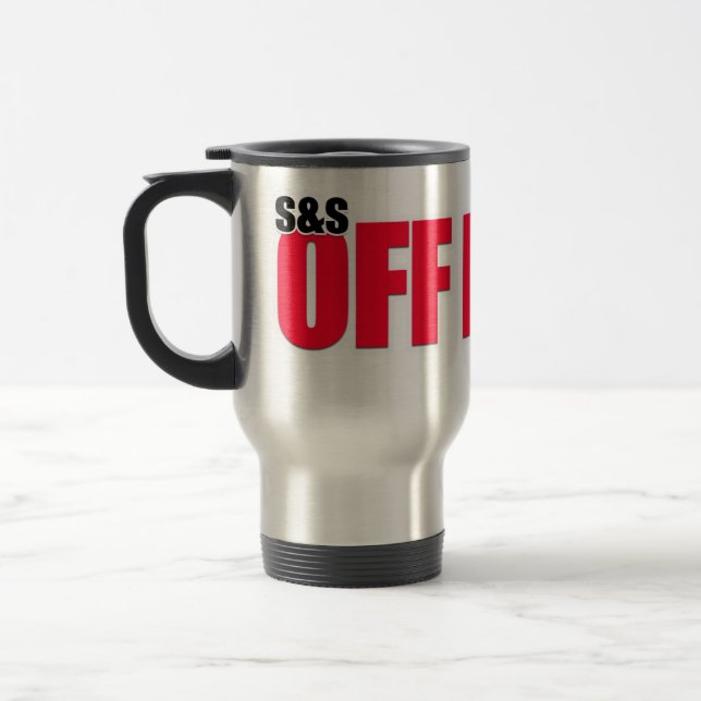 S&S Off Road Magazine Travel Mug (Gauche)