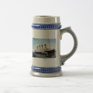 S.S. Olympic Star, White Star Line, 1913 Bierglas
