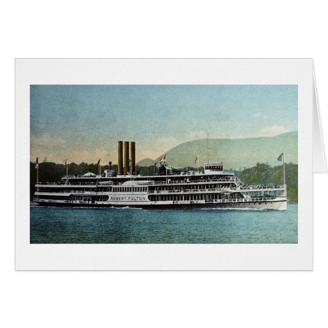 S.S. Robert Fulton - Hudson River Day Line (Vorderseite (Horizontal))