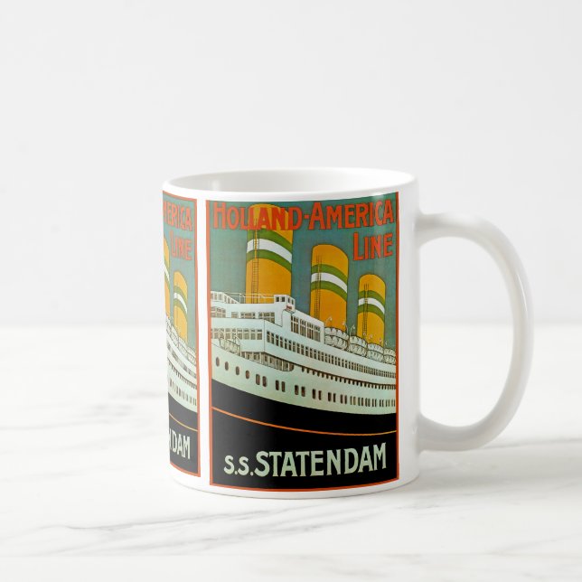 s.s. Statendam Kaffeetasse (Rechts)