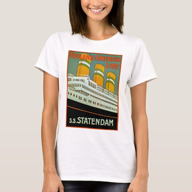 s.s. Statendam T-Shirt (Vorderseite)