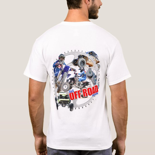 S&S weg vom Straßen-Mag-Kettenrad-Shirt T-Shirt (Rückseite)