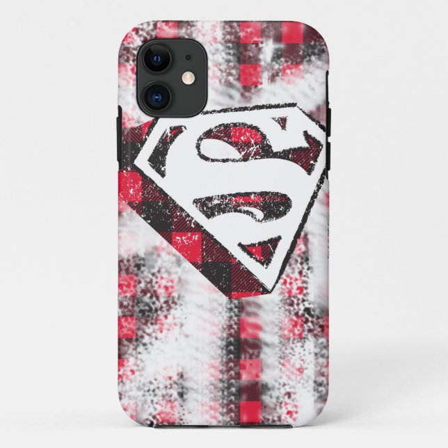 S-Shield Over Plaid Case-Mate iPhone Hülle (Rückseite)