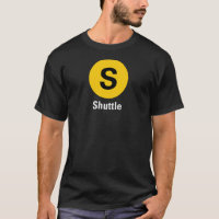 S Shuttle T-Shirt noir