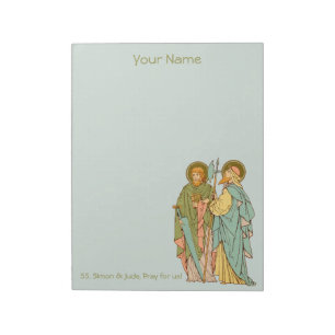 S. Simon & Jude Thaddeus (RLS 16) 8.5"x11" Notizblock