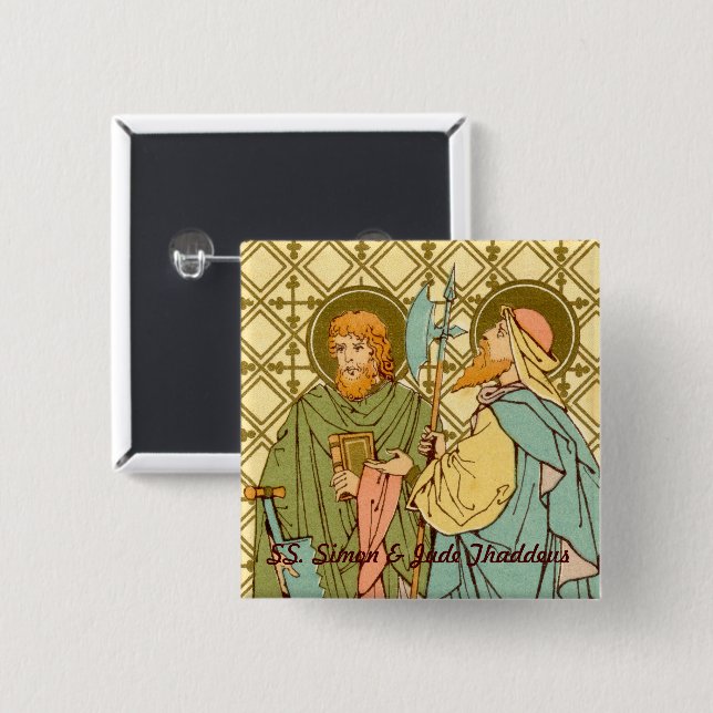 S. Simon & Jude Thaddeus (RLS 16) Button (Vorne & Hinten)