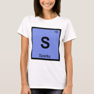 S - Sparks Nevada Chemie Periodensystem Stadt T-Shirt
