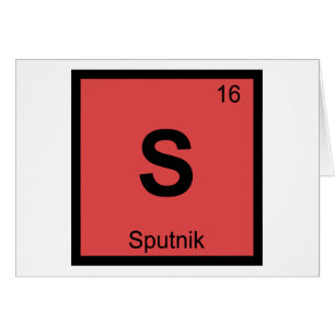 S - Spoutnik Chimie Spatiale Russe Tableau Périodi