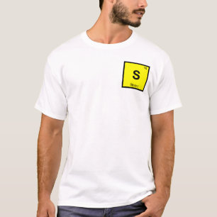 S - Stheno Gorgone Chemie Periodensystem Symbol T-Shirt