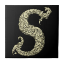 S - The Falck Alphabet (Golden)