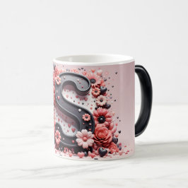 S Valentine alphabet 3D Verwandlungstasse
