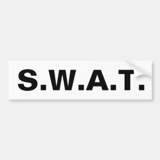 S.W.A.T. - FLIEGENKLATSCHE spezielle Waffen und Autoaufkleber