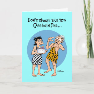 Sa 70e carte d'anniversaire