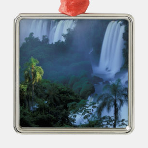 SA, Brasilien, Bundesstaat Paraná; Iguacu NP, Igua Ornament Aus Metall