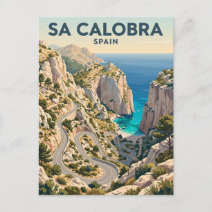 Sa Calobra Spanien Postkarte